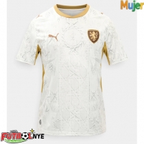Camiseta República Checa Visitante Equipación para mujer Mundial 2026 manga corta